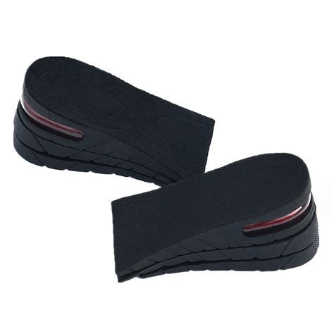 Buy Height Increase Insoles 3-Layer Air up Shoe Lifts Elevator Shoes Insole -6 cm (2.4 inches ...