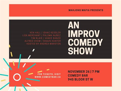 An Improv Comedy Show