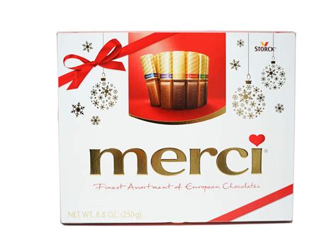 Merci Chocolate Assorted Candy Holiday Boxes with Original and Mousse Chocolates, Set of 2: Buy ...