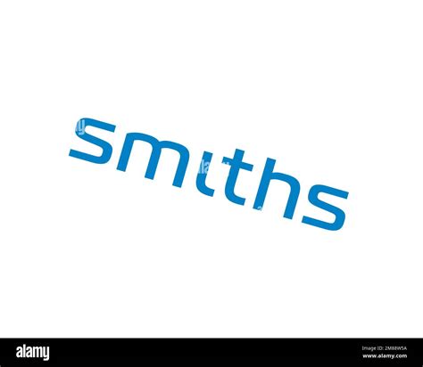 Smiths Group, rotated logo, white background B Stock Photo - Alamy