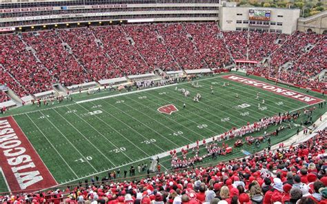 Download wallpapers Camp Randall Stadium, Wisconsin Badgers Stadium ...