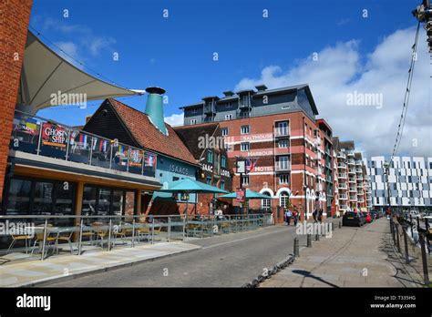 The Salthouse Harbour Hotel on Ipswich Waterfront, also known as ...