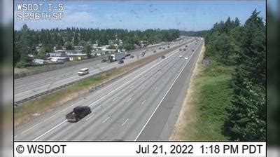 See Federal Way: I-5 at MP 145.3: S 296th St Live Webcam & Weather ...