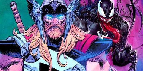 All-Father Thor vs King in Black Venom Settles the Most Powerful God