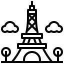 Eiffel tower - Free architecture and city icons