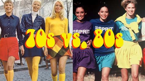 70s vs. 80s Style - YouTube