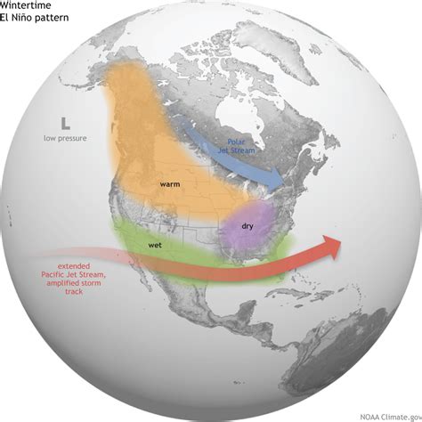 Figure 1. Average location of the Pacific and Polar Jet Streams and ...