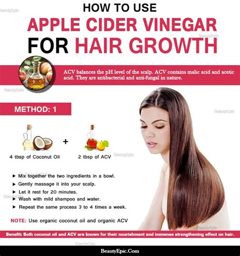 How To Use Apple Cider Vinegar For Hair Growth