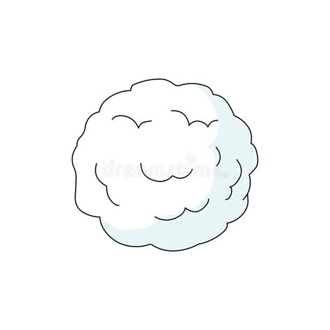 Cotton Ball Clip Art Illustration Vector Isolated Stock Vector - Illustration of corron, cotton ...