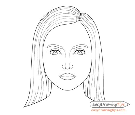 Simple Side View Face Drawing Step By Step - Learn how to draw faces in ...