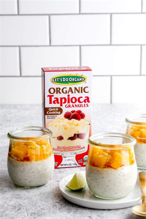 Vegan Mango Tapioca Pudding – Edward & Sons Recipe Blog