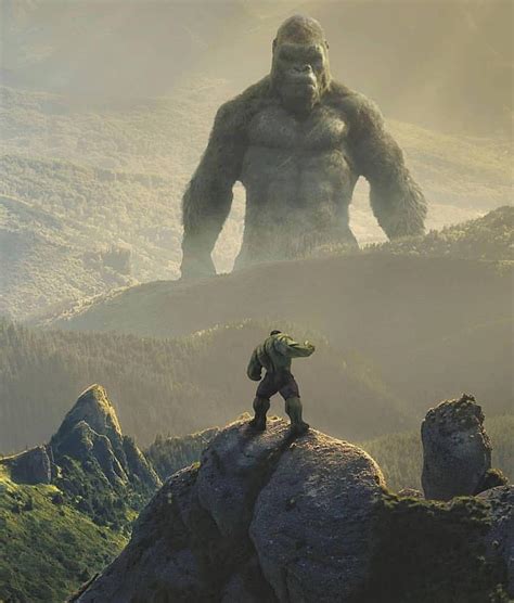 King Kong vs Hulk by SenekoKing on DeviantArt