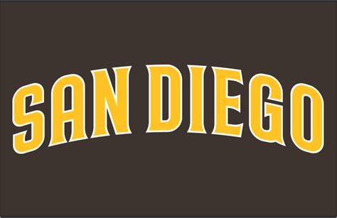 San Diego Padres Jersey Logo (2020-Pres) - SAN DIEGO arched in gold ...