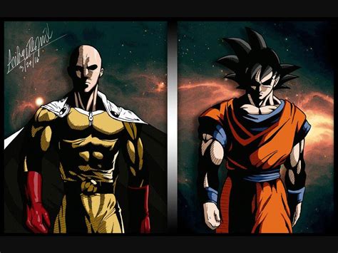 Goku vs saitama | DragonBallZ Amino