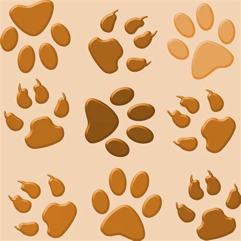 Paw Prints Wallpaper Background Free Stock Photo - Public Domain Pictures