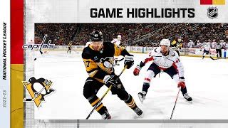 Capitals @ Penguins 3/25 | NHL Highlights 2023 by @NHL - eDayFm