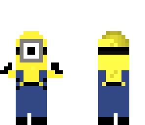 Kevin the minion | Minecraft Skin