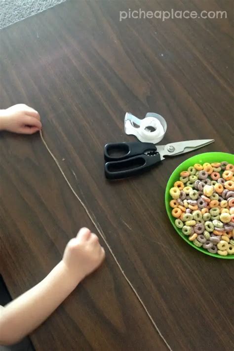 Fruit Loop Necklaces | a fun cereal necklace craft for toddlers and ...