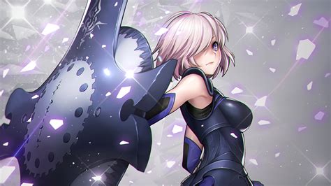 Female anime character illustration, fantasy art, Shielder (Fate/Grand Order), Fate Series, Fate ...