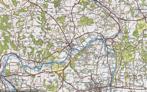 Historic Ordnance Survey Map of Marlow, 1919 - Francis Frith