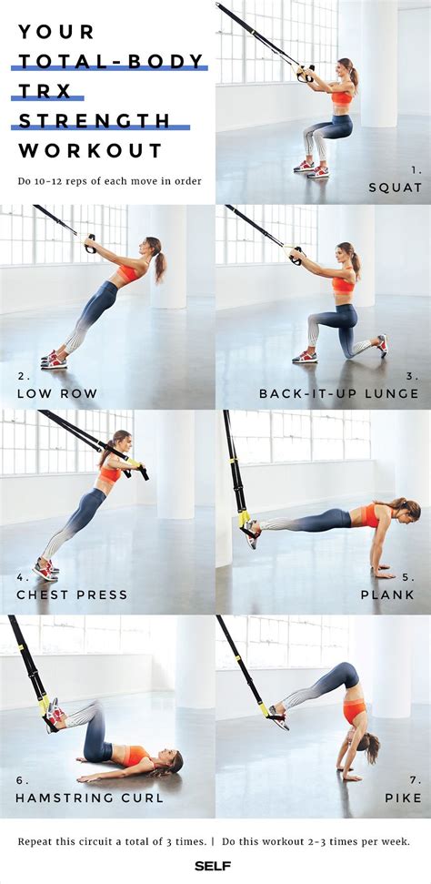 Work Your Entire Body With This Supercharged TRX Workout | Trx workouts ...