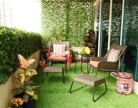 Balcony Artificial Grass: Real-Like Floor Ideas