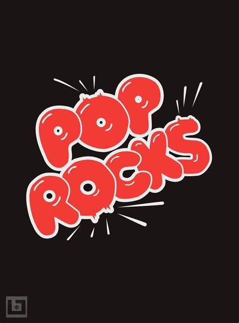 Pop rocks logo recreated by logocryo corporation – Artofit