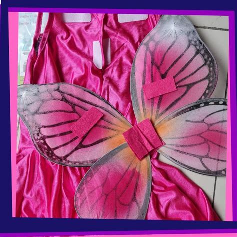 Barbie Mariposa Costume (5-7 years old), Babies & Kids, Babies & Kids Fashion on Carousell