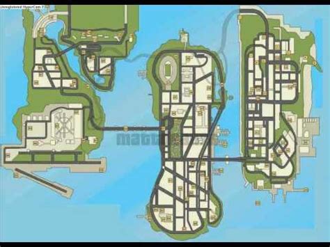 GTA 3 :hidden packages map - YouTube