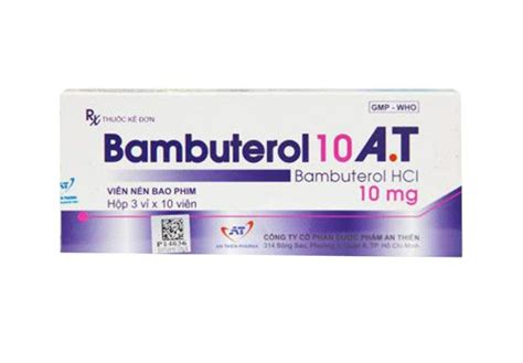 Thuốc Bambuterol 20mg trị bệnh gì? | Vinmec