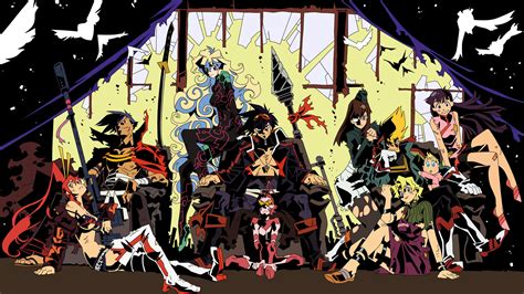 Gurren Lagann Characters WQHD 1440P Wallpaper | Pixelz