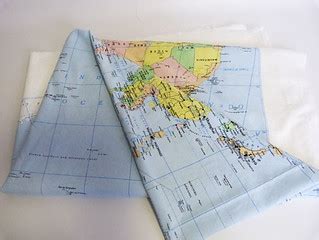 Fabric world map wall hanging | Jay Kaye | Flickr