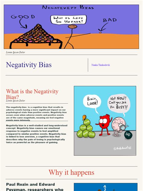 Negativity Bias | PDF | Decision Making | Cognition