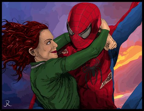 Spider-Man and Mary Jane by SpideyVille on DeviantArt