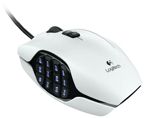 Logitech G600 MMO Gaming Mouse - White: Amazon.co.uk: Computers & Accessories