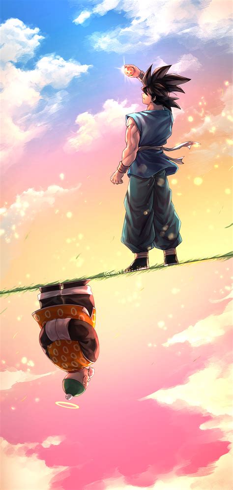 son goku and grandpa gohan (dragon ball and 2 more) drawn by mattari ...