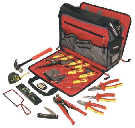 595003 CK | CK 19 Piece Electricians Tool Kit with Case, VDE Approved ...