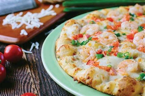 Shakeys Garlic Shrimp Pizza $12.99 | Healthy recipes, Cooking recipes, Food