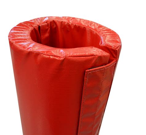 6' Tall Pole Pad, 6" Diameter with Velcro Closure | AK Athletic Equipment