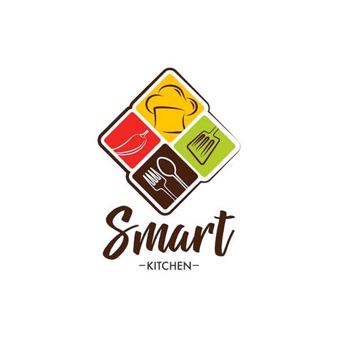 Premium Vector | Smart Kitchen Logo Design