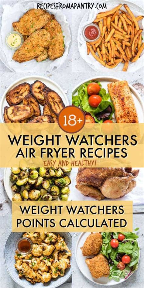 Easy Healthy Air Fryer Recipes (Weight Watchers, Under 425 Calories) - Recipes From A Pantry