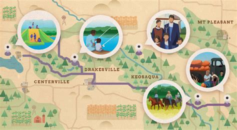 The Scenic Route: Get Inspired: Iowa Tourism Map, Travel Guide, Things ...