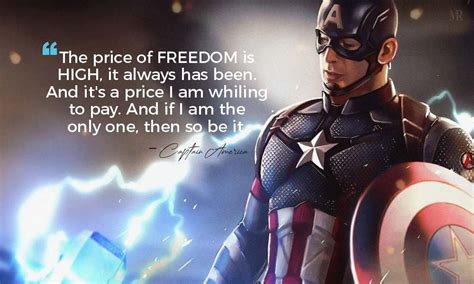 20 Captain America Quotes from his Ultimate MCU Journey