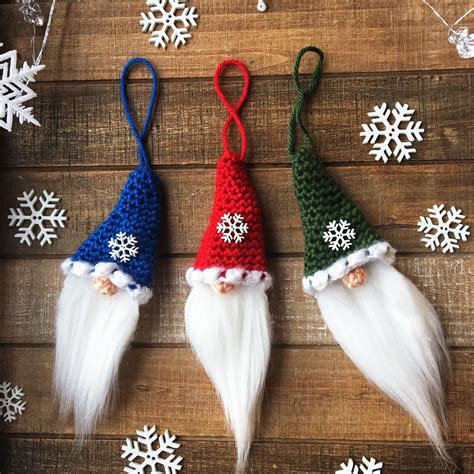 Santa Gnome Christmas Ornament | FaveCrafts.com