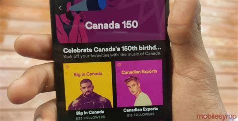 Spotify celebrates Canada 150 with 16 Canadian-focused playlists