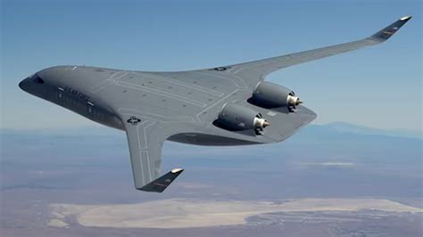 US Air Force begins production of futurist blended wing body aircraft prototype