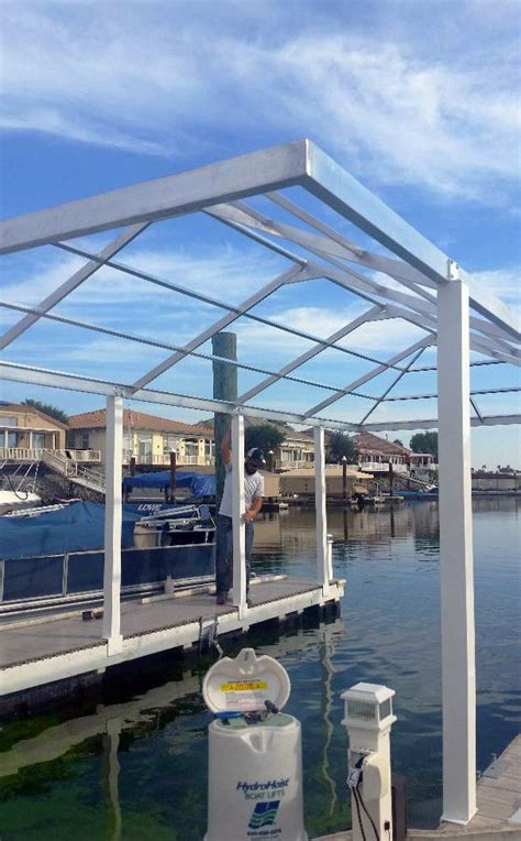 Aluminum Boat Slip Covers | Winn Decking