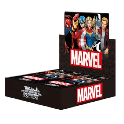 Weiss Schwarz: Marvel Card Collection Booster Box – 16 Packs (avail by ...