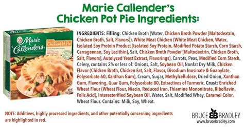 Marie Callender's Chicken Pot Pie: Made From Scratch? - Bruce Bradley