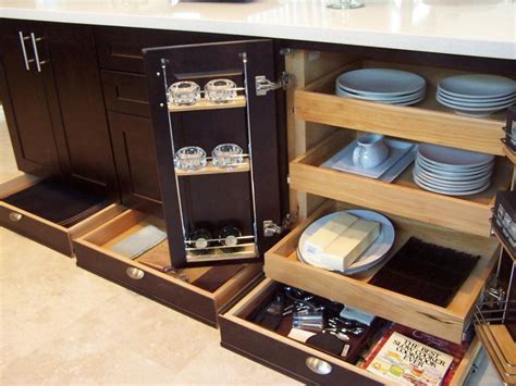 Amazing under cabinet pull out drawers in 2020 | Space saving kitchen, Kitchen storage solutions ...